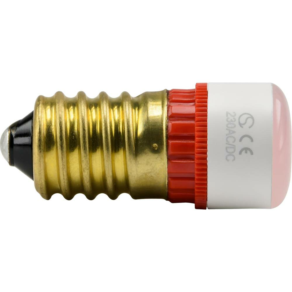 Merten LED-Glimmlampe MEG3951-0000 Schalterlampe Glühbirne E14 rot 10 STÜCK