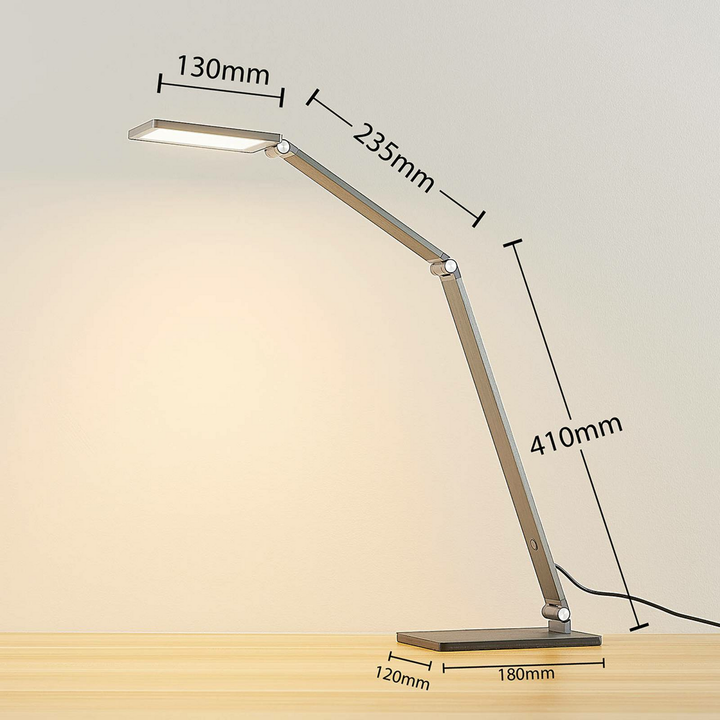 Lucande Led Schreibtischleuchte Mion Tischlampe Leselampe Dekolampe Led Blaug971 B-Ware