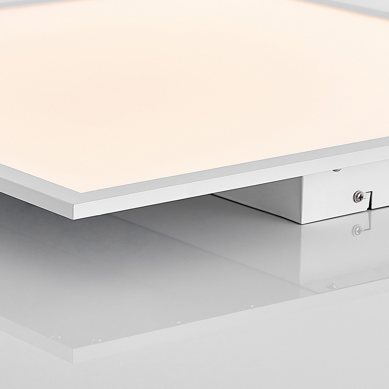 B-Ware Lindby Quais LED-Panel Deckenlampe Deckenlampe Lampe Leuchte 60x60cm 32W IP20