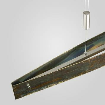 B-Ware Rothfels Malu Led Hängelampe Hängeleuchte Deckenlampe Licht Gold Oxidiert 119901