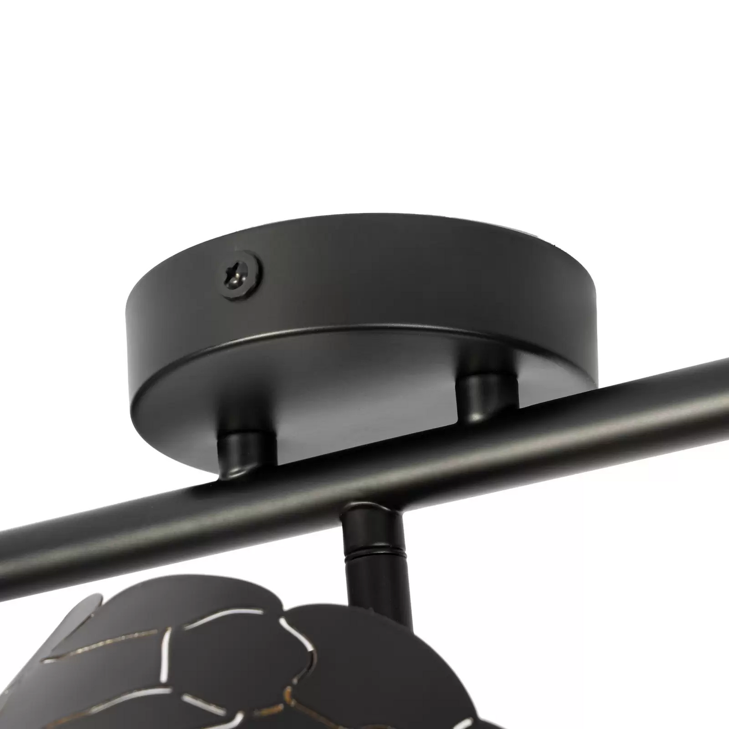 Lindby Deckenleuchte Aralena Schwarz Gold Länge 70 Cm Deckenlampe Lampe Leuchte  B-Ware - 4251911786255