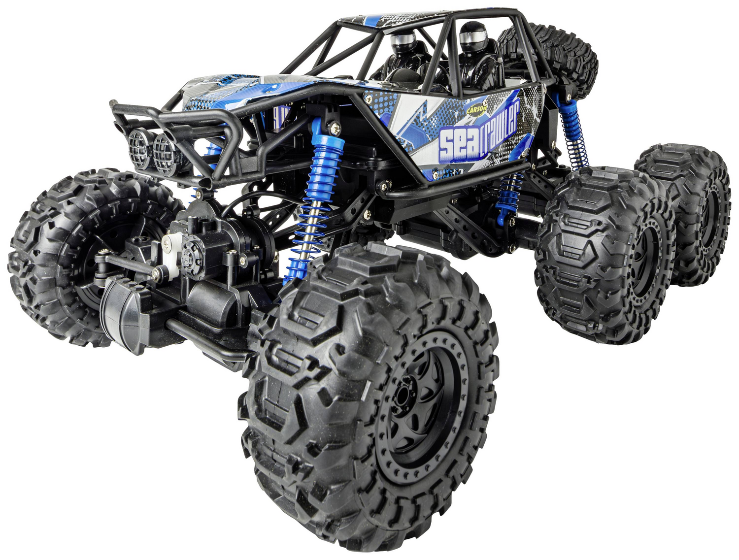 B-Ware Carson Modellsport Sea Crawler 6x6 1:10 Rc Modellauto Elektro Monstertruck Bu951