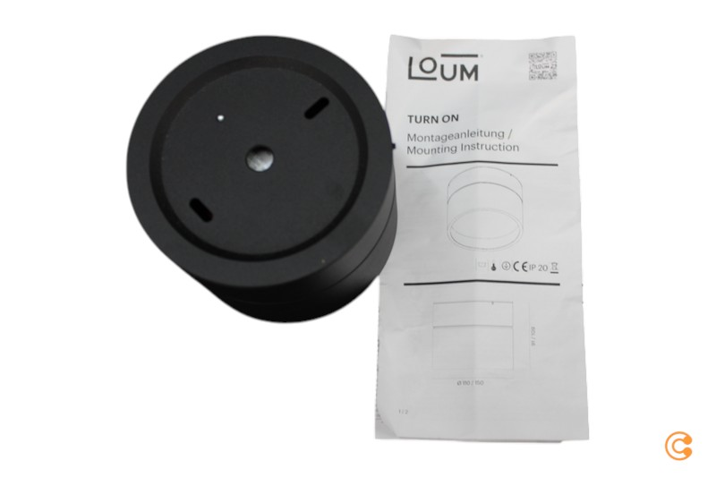 Loum Turn On Led Deckenlampe Deckenleuchte Lampe Leuchte Deckenlicht B-Ware