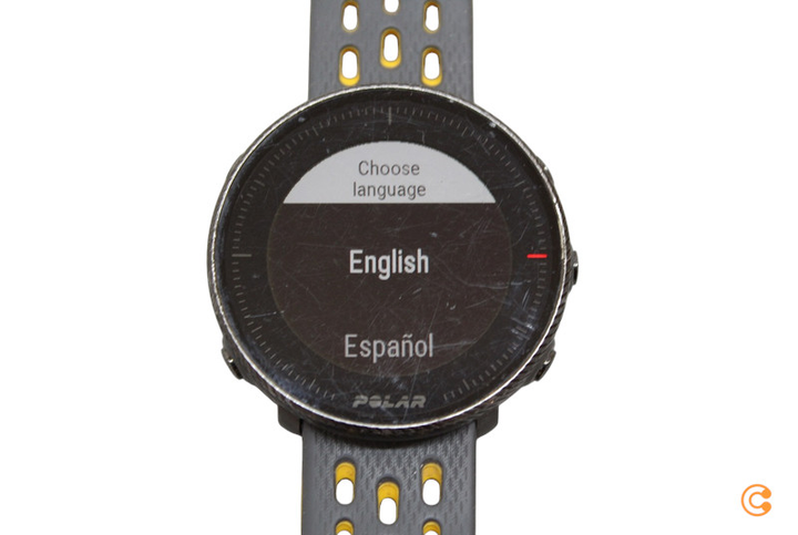 Polar VANTAGE M2 Sportuhr Uhr Smartwatch Fitnessuhr Grau-Gelb SIEHE TEXT/FOTO