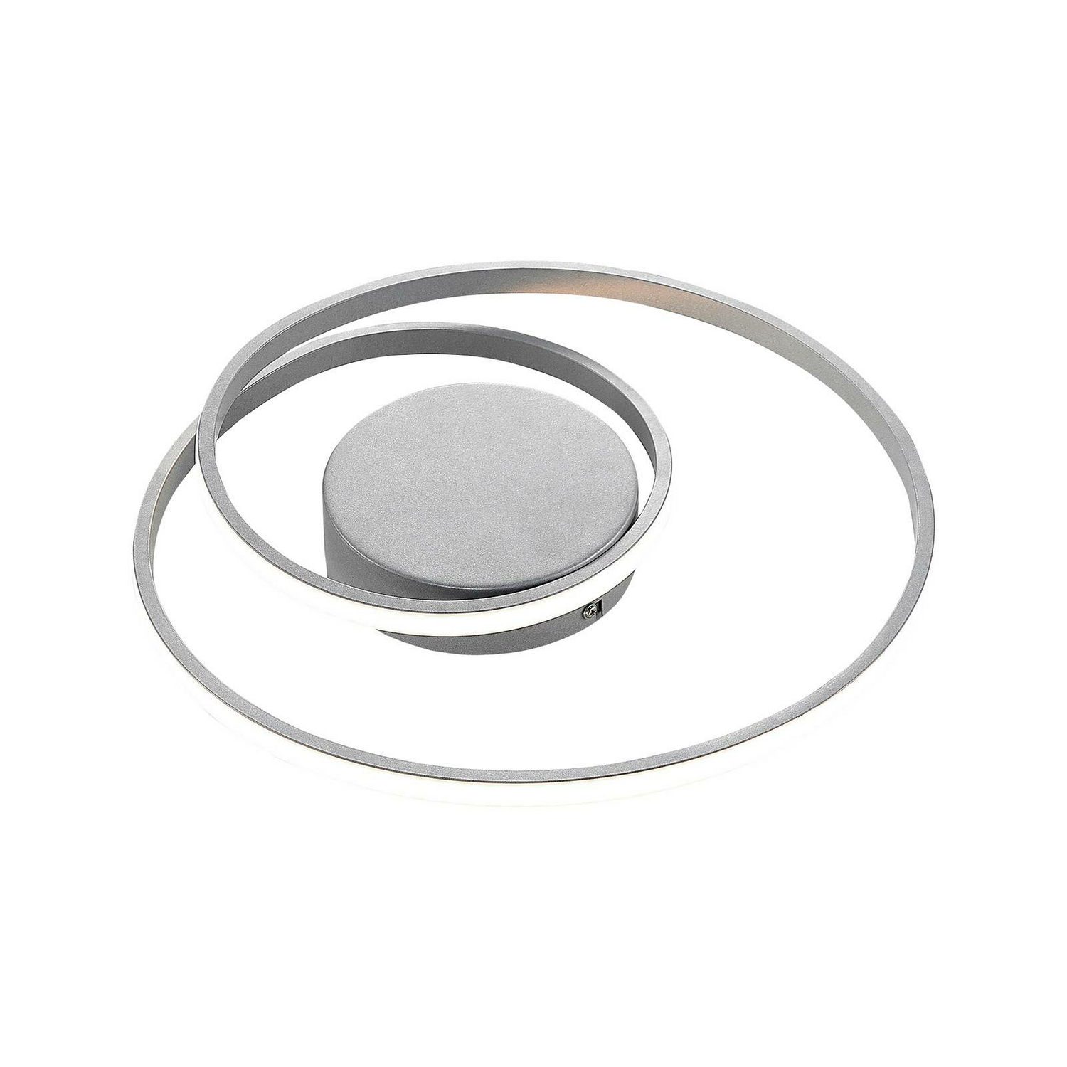 B-Ware Lindby Kyron Led Deckenlampe Deckenlampe Lampe Leuchte 22 W Silber Titanfarbi663