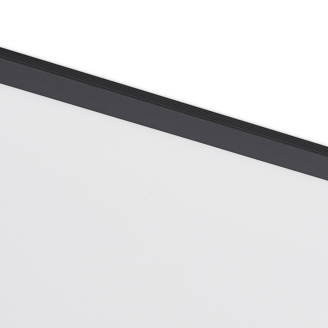 Lindby Nelios LED-Deckenlampe Deckenlampe Lampe Leuchte CCT 36 W schwarz weiß