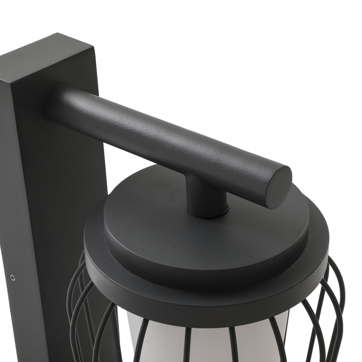 Lucande Außenwandleuchte Chandan Sensor 30 Cm Aluminium Wandlampe Lampe Leuchte B-Ware