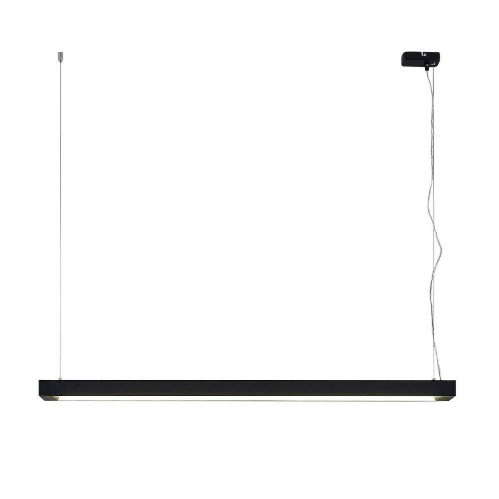 B-Ware Arcchio Cuna Led Pendelleuchte Schwarz, Eckig 122cm Lampe Leuchte Pendelleuchte