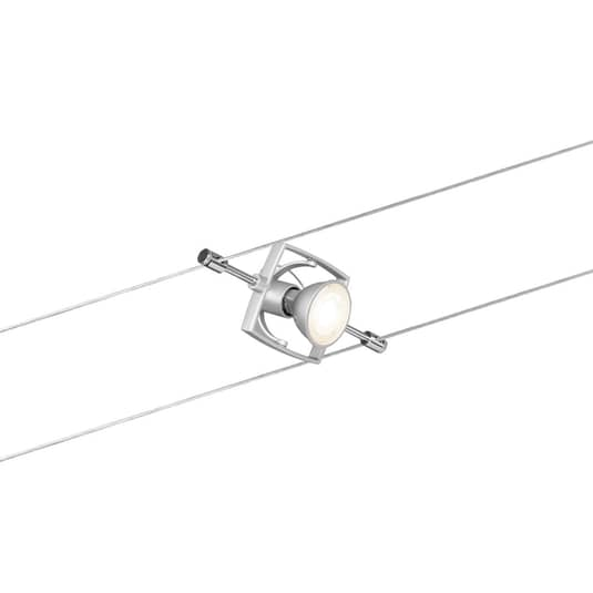 Système de câblage complet Paulmann Mac II 94133, plafonnier, suspension, LED chromée