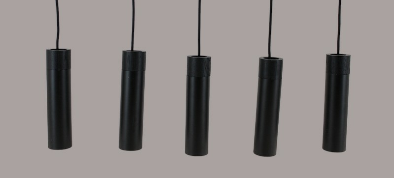 B-Ware Nordlux Tilo Pendelleuchte Hängeleuchte Küchenlampe Lampe Leucht Schwarz 5 Fl34