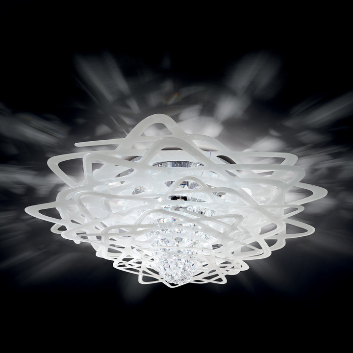 Slamp Aurora Deckenleuchte large weiß Deckenlampe Lampe Leuchte Spot Dekoration