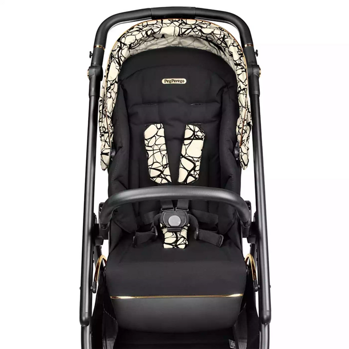 Peg Perego Kinderwagen Veloce Sportwagen Reisebuggy Buggy Babywagen Graphic Gold B-Ware