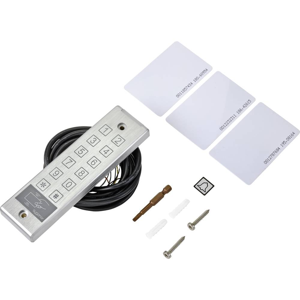 B-Ware Sygonix Sy 4777290 Code Tastatur Mit Rfid Aufputz 12 V/Dc 24 V/Dc Touchscreen35