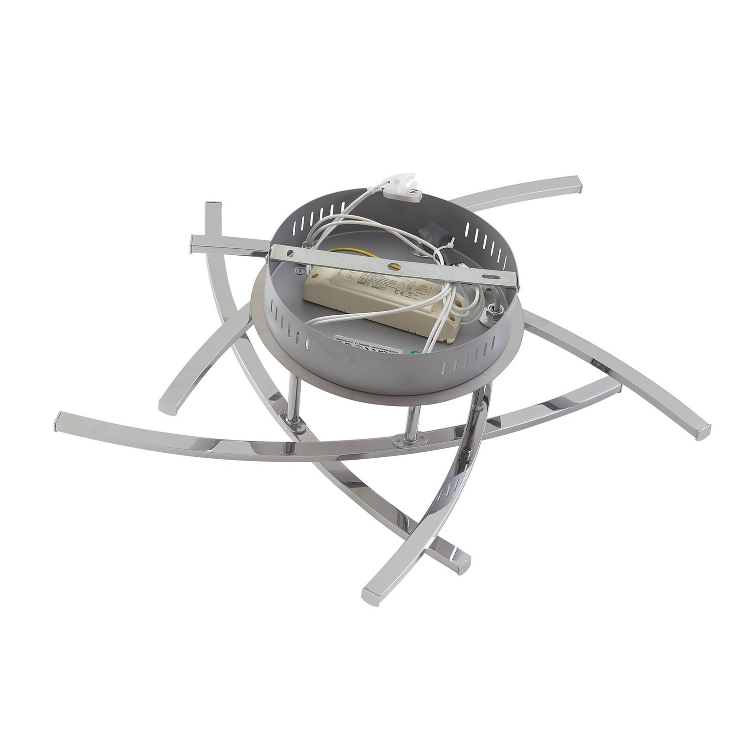 B-Ware Lindby Flakira Led Deckenlampe 5 Fl. Chrom Deckenleuchte Lampe Leuchte Spot