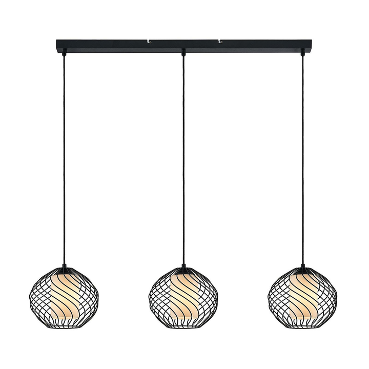 Lindby Cedrice Käfig Pendelleuchte Hängelampe Deckenleuchte Lampe 3 Flammig 381 B-Ware