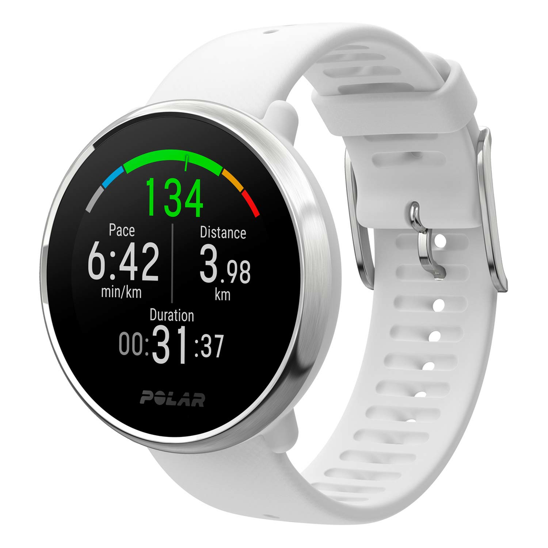 Polar Ignite Fitnessuhr Sportuhr Uhr Smartwatch Pulsmesser Fitnesstracker weiß