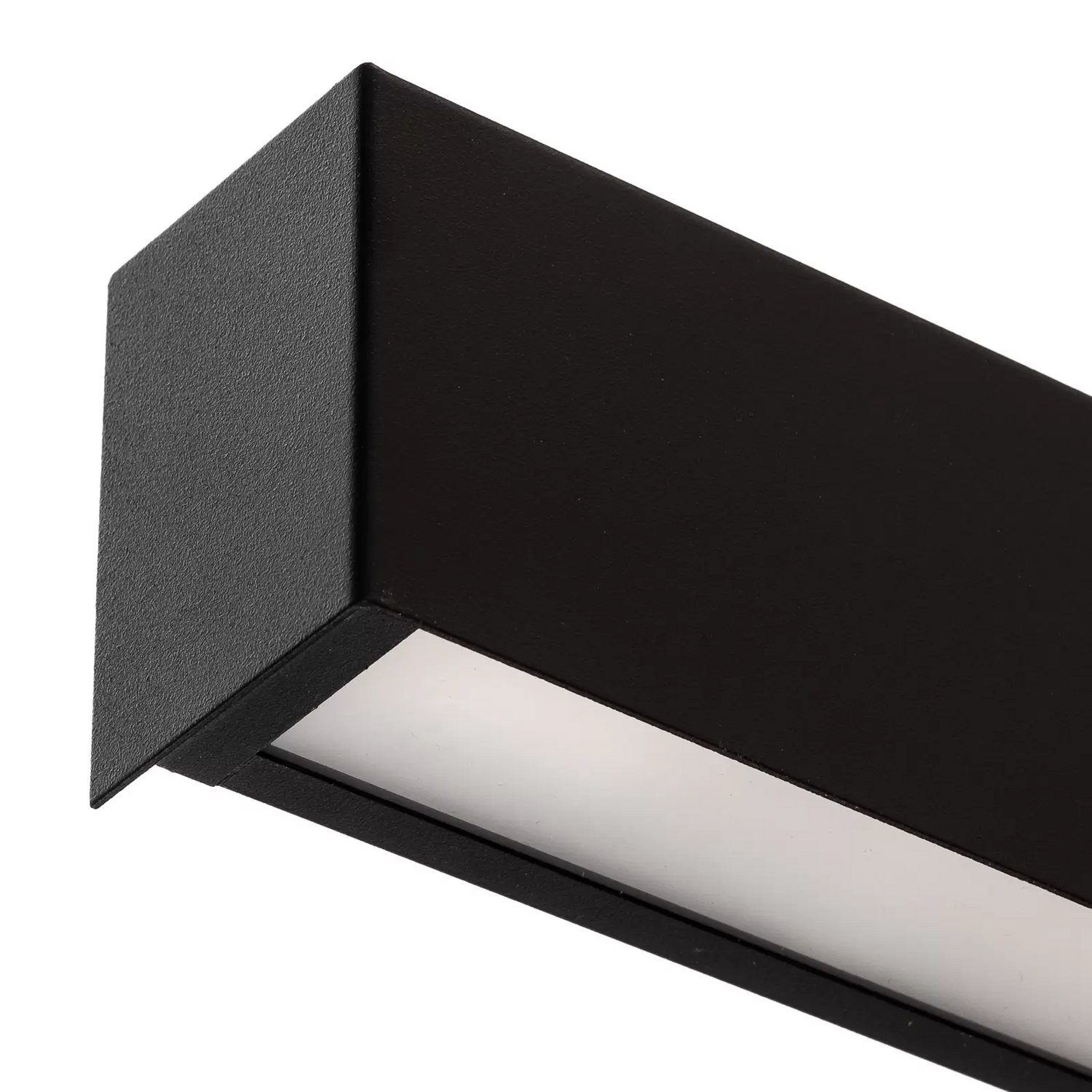 B-Ware Nowodvorski Lighting Wandleuchte Straight L 122 Cm Schwarz Wandlampe Lampe S879