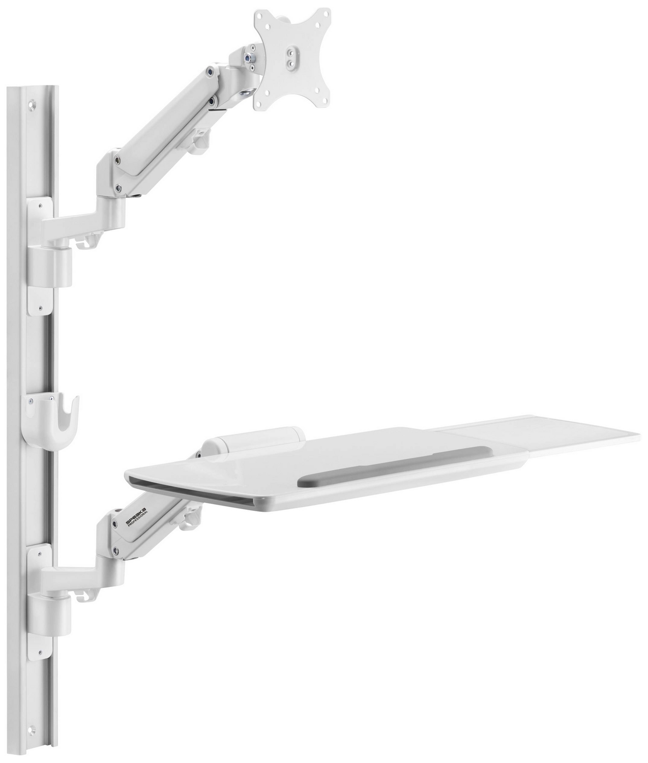 Support mural pour écran Spea Ka Professional Sp Mm 960 avec plateau et support pour clavier (produit d'occasion)