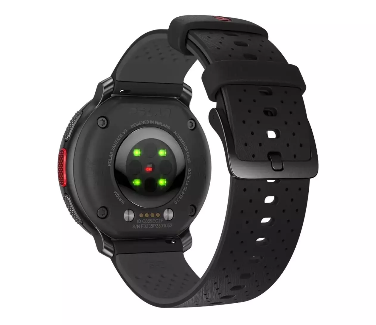Montre de sport Polar Vantage V3 noire, montre-bracelet de fitness, montre de suivi d'activité, montre connectée
