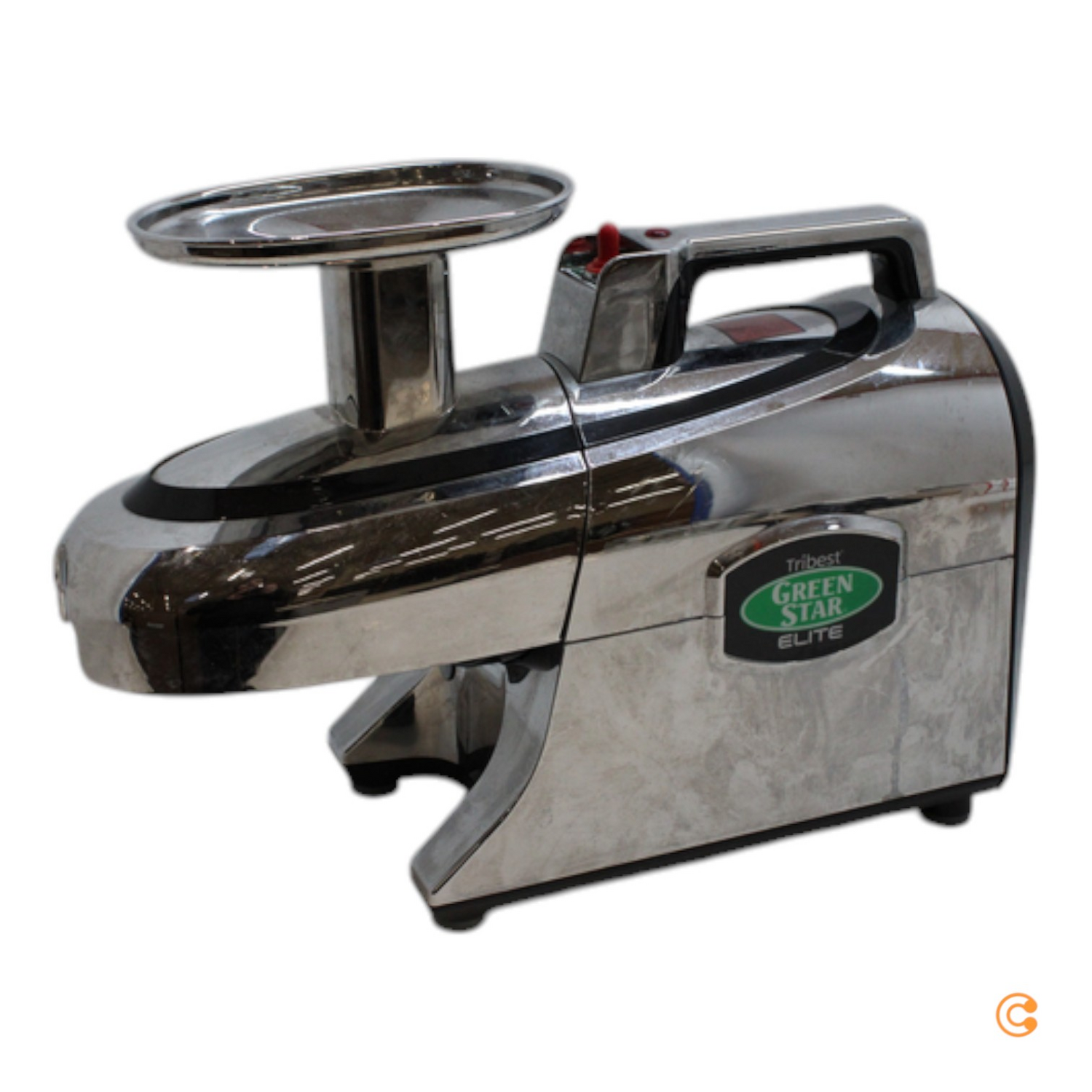 Tribest Entsafter Saftpresse Presse Saft Presse Saft Greenstar Elite Chrom 5050  D-Ware