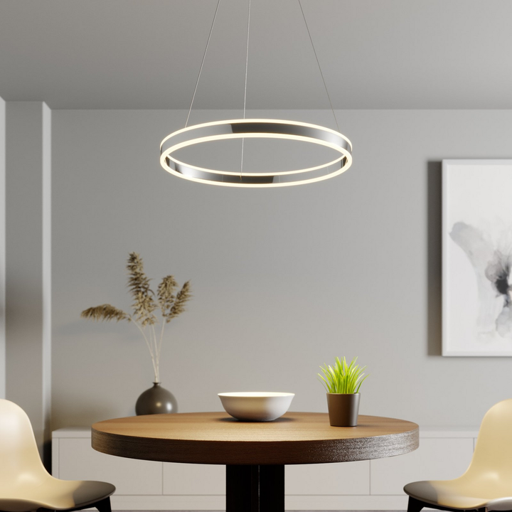Lucande Led Pendelleuchte Lyani Pendelleuchte Lampe Leuchte Dimmbar 60 Cm Ch426 B-Ware - 4251096550245