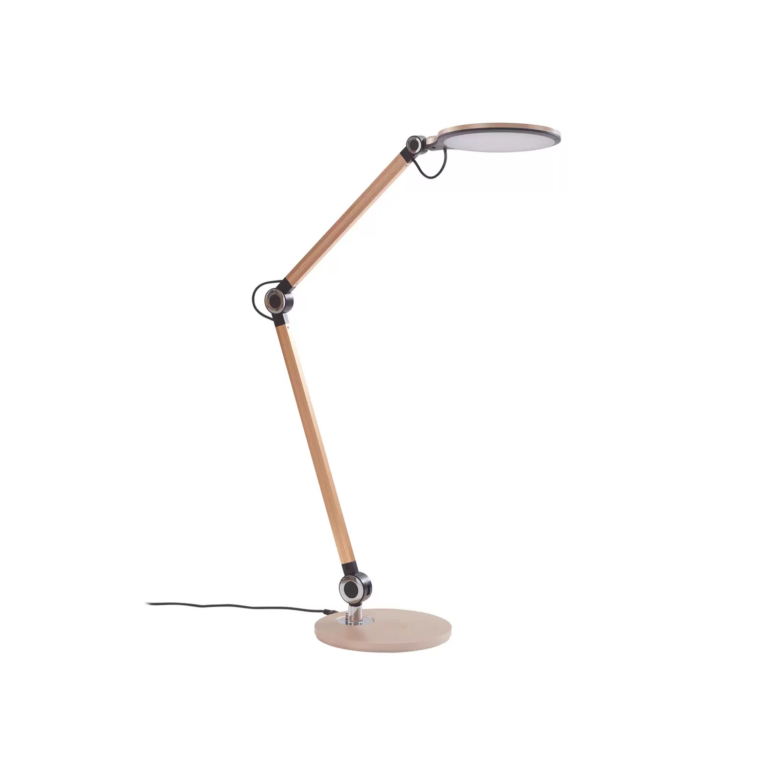 B-Ware Lindby Tischleuchte Schreibtischlampe Led Nyxaris Gold Metall Kabellose Lades50
