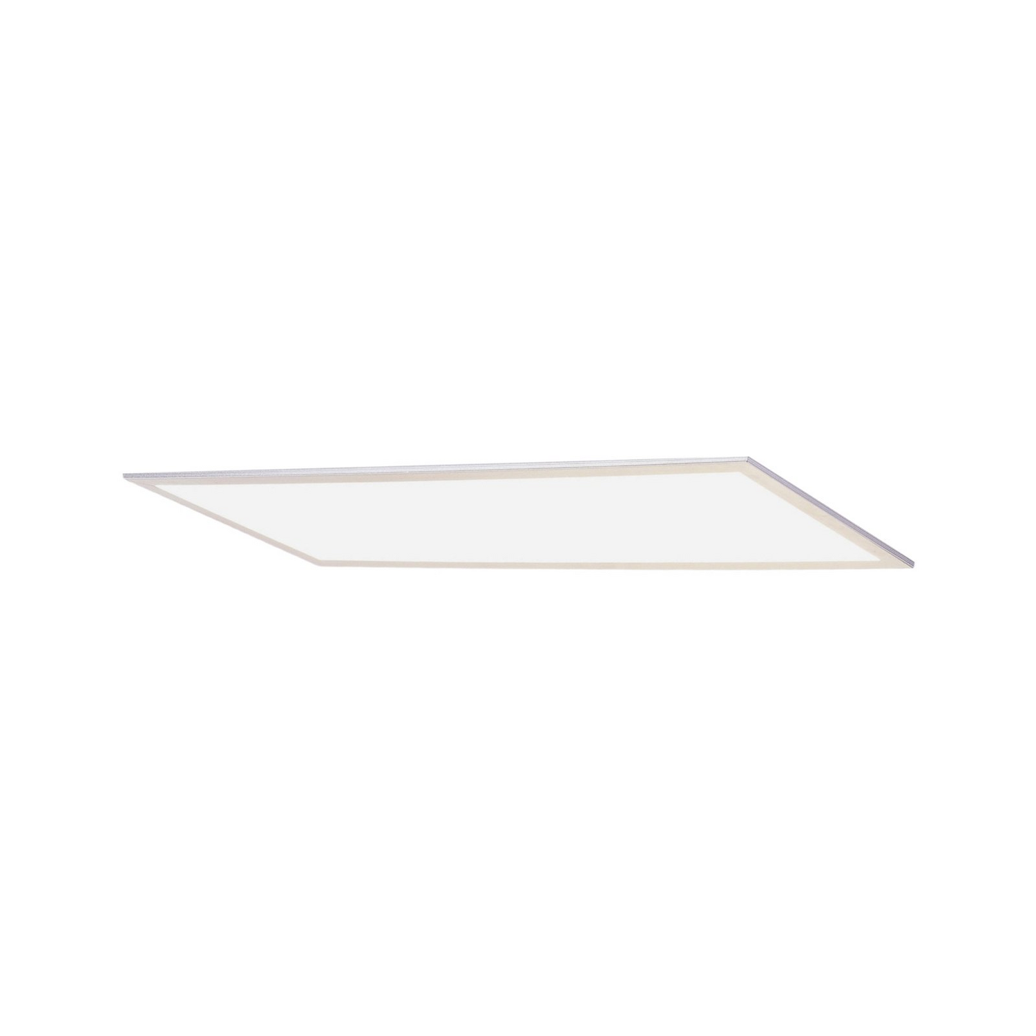 B-Ware Lindby Led Panel Deckenleuchte Lampe Livel Silber Metall 120cm X 30cm183
