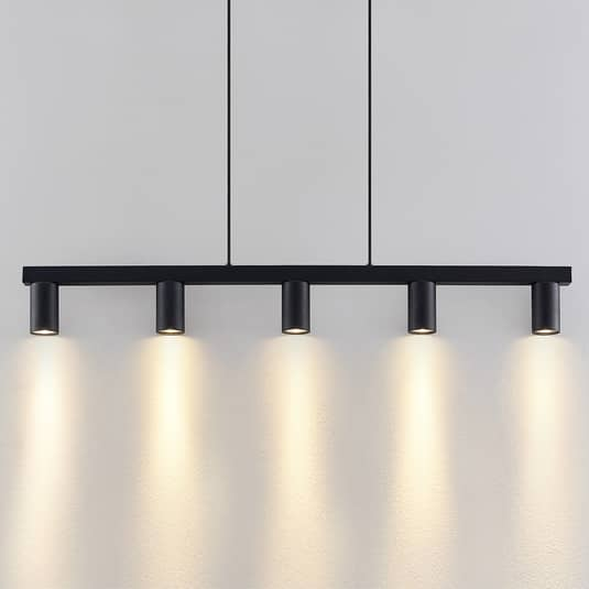 Lindby Baliko Hängeleuchte Deckenlampe Lampe Pendelleuchte 5 Flmg Gu10 Schw816 B-Ware - 4251911703764