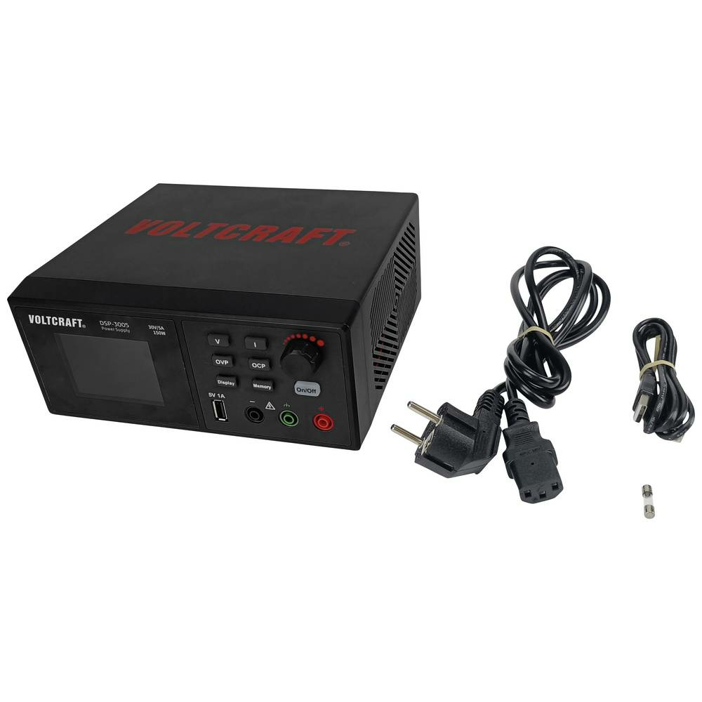 Alimentation de laboratoire VOLTCRAFT DSP-3005, 150 W réglable, USB