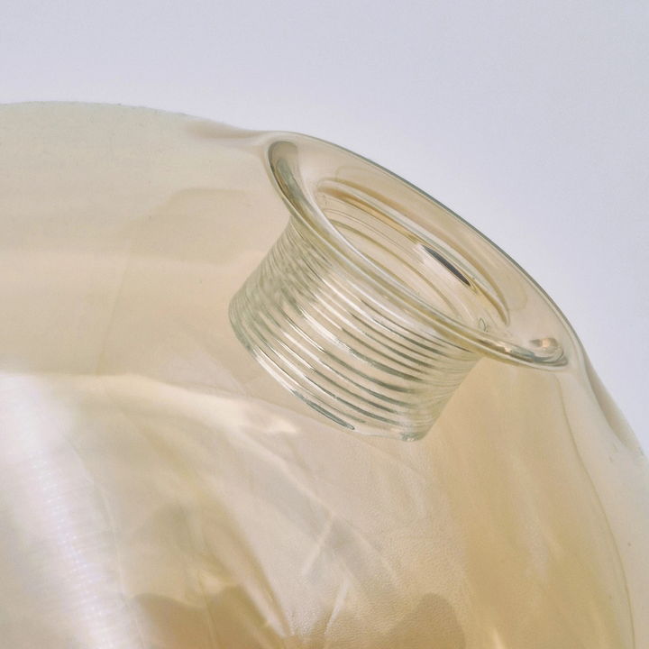 Deckenleuchte Natalia 8-flammig Glas gold Deckenlampe Lampe Leuchte Spot Licht