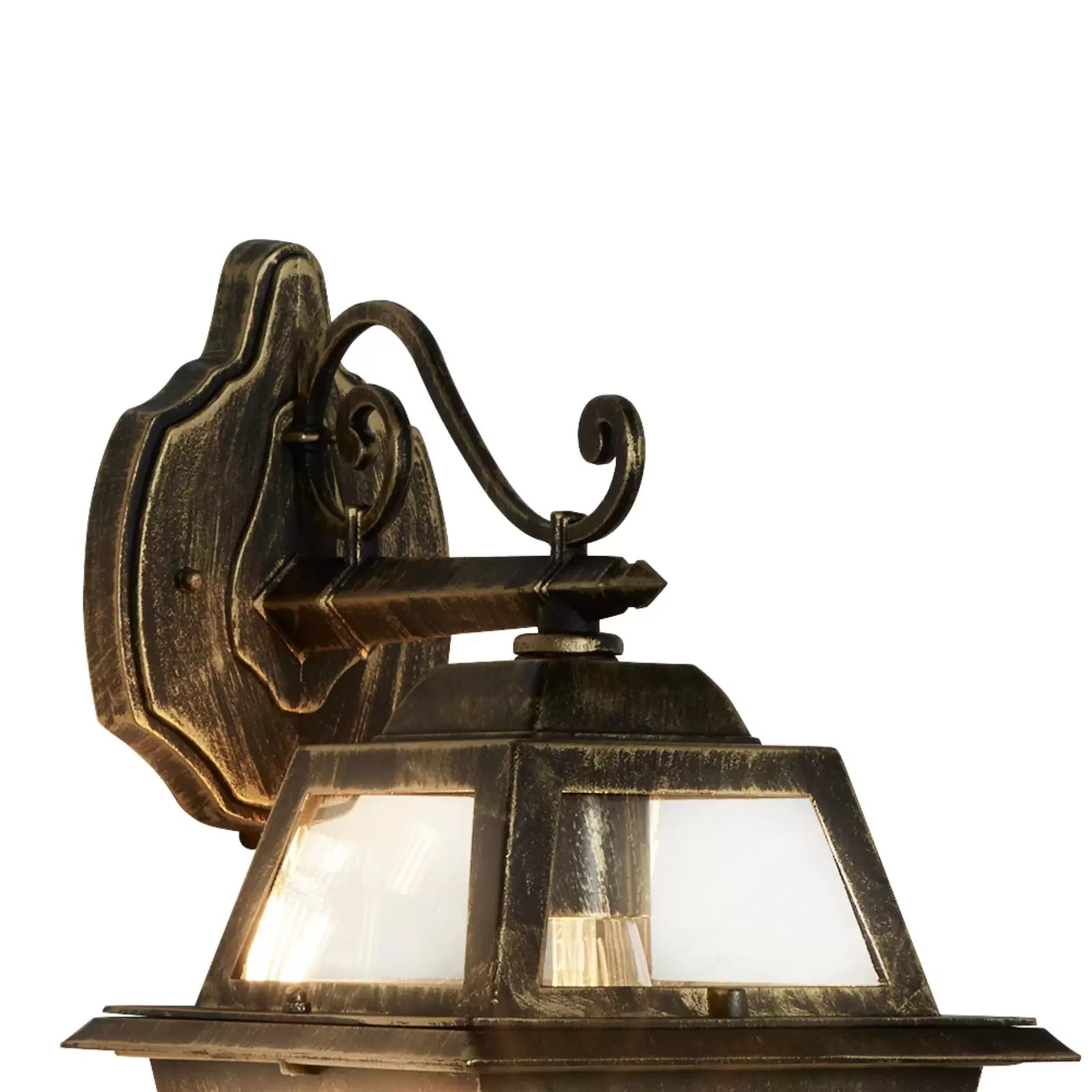 Searchlight Außenwandleuchte New Orleans Laterne abwärts Wandleuchte Wandla520 - 5013874308030