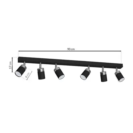 Deckenstrahler Joker Deckenlampe Lampe Leuchte Wohnzimmerlampe Strahler Spotlamp