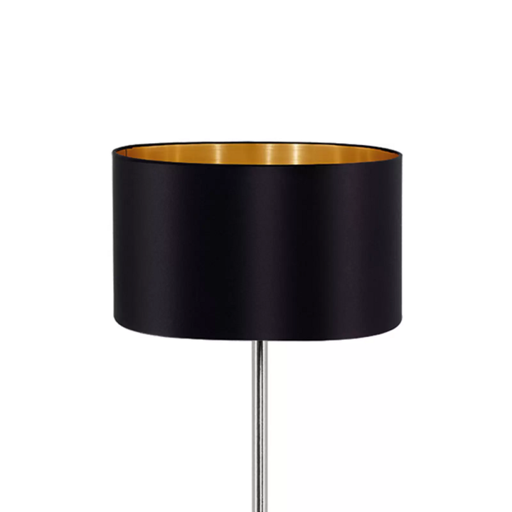 EGLO Edle Textil-Stehleuchte Maserlo Stehlampe Lampe Leuchte Licht Leselampe