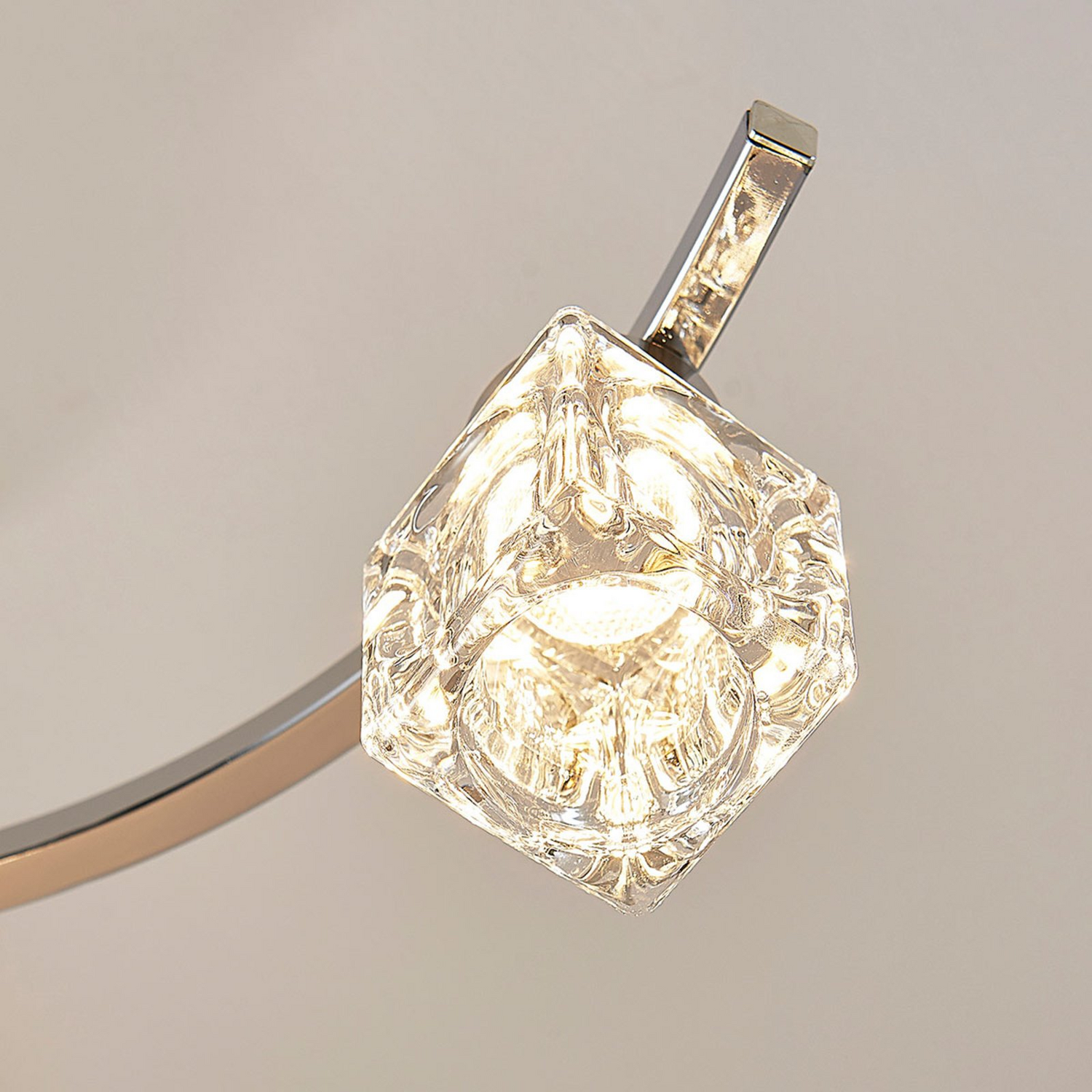 B-Ware Lindby Led Deckenlampe Yaro Deckenleuchte Deckenlicht 8 Flg. Dimmbar Verchro488