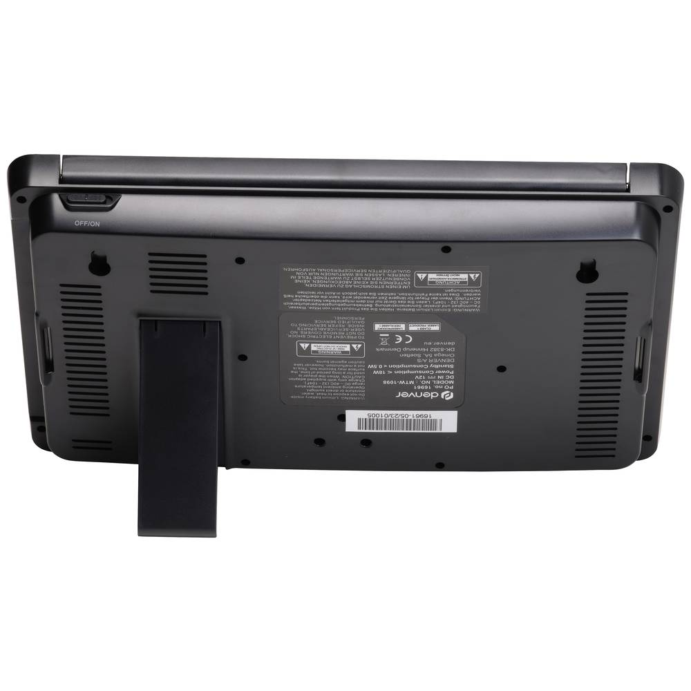 Denver MTW-1098 Tragbarer DVD-Player Auto-DVD-Player Bildschirm