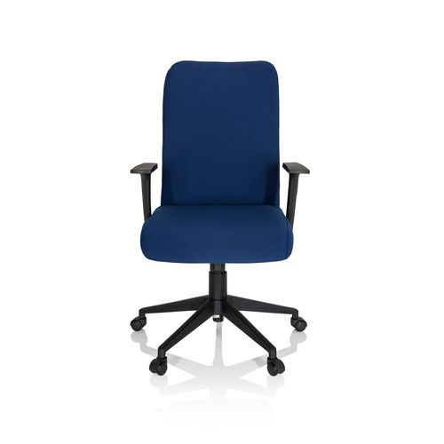 hjh OFFICE Bürostuhl Drehstuhl COSIO I Computerstuhl Büro-Stuhl Stuhl Stoff blau