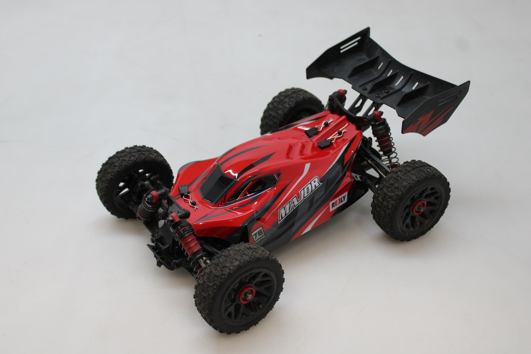 Reely Major Rot Brushed 1:14 RC Modellauto Elektro Buggy Modellbauauto DEFEKT