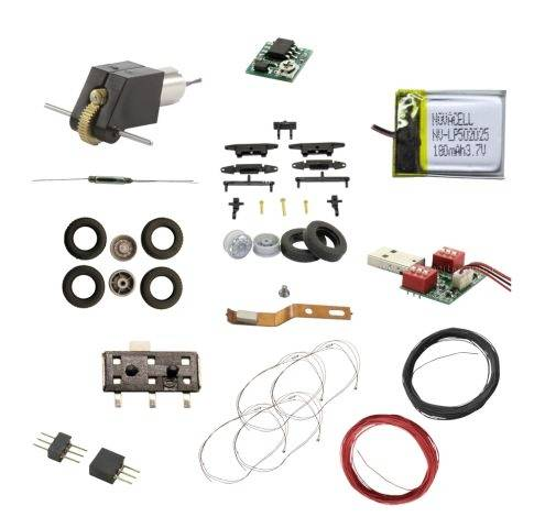 Kit de conversion Sol Expert 23150 CarSystem comprenant un kit de modèle à interrupteur à lames.
