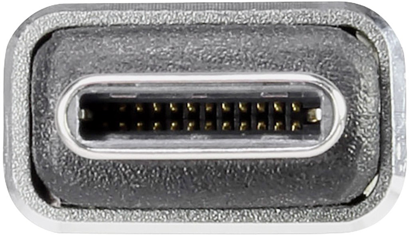 Hub USB 3.1 Renkforce 3+2 ports avec lecteur de carte SD intégré, boîtier en aluminium