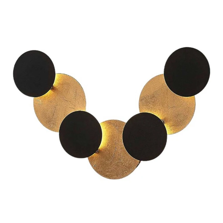 Lindby Grazyna Led Wandleuchte Wandlampe Lampe Leuchte Siebenflammig 24 W Schwarz B-Ware - 4251096566703