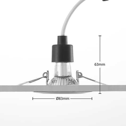 ELC Dakarra Einbau-Downlight 10er-Set Einbauleuchte Deckenlampe Deckenleuchte
