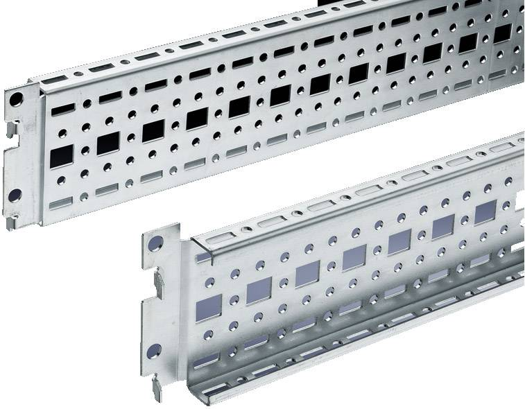 Composants de boîtier en tôle d'acier de qualité B pour châssis de montage Rittal TS 8612.030, dimensions 300 mm x 73 mm.