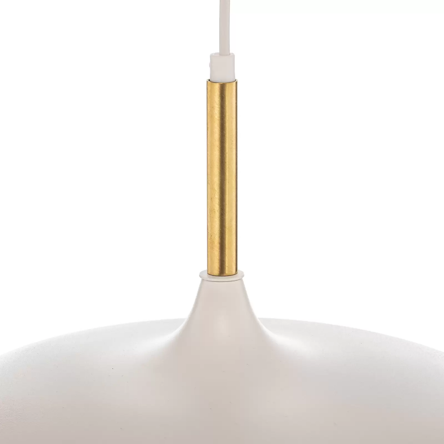 Milagro Pendelleuchte Lincoln Hängeleuchte Hängelampe Leuchte Lampe Weiß/Gold B-Ware