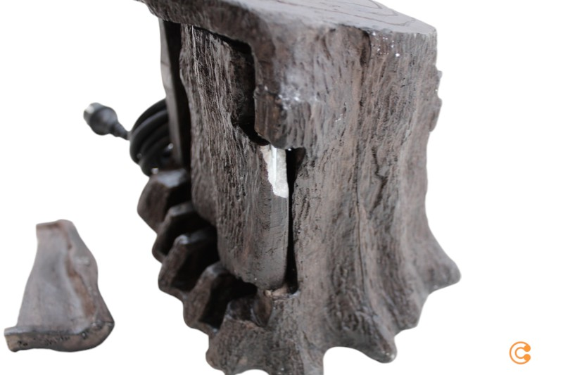 Heitronic 37500 Gartensteckdose 4fach Ip44 Polyresin Steckdose Siehe Text/Foto B-Ware - 4002940375008