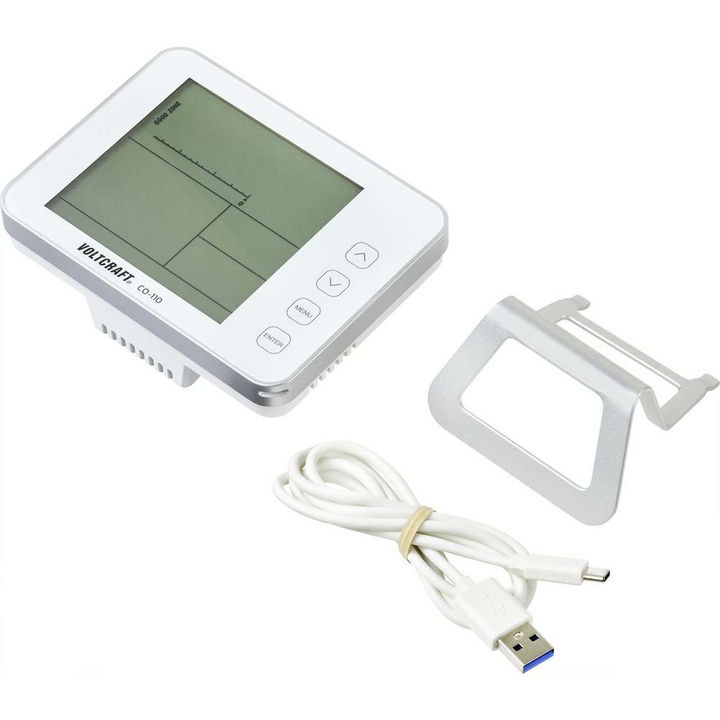 Voltcraft Kohlendioxid Messgerät Detektor Luftqualität Mit Datenloggerfunktion B-Ware - 4064161184463