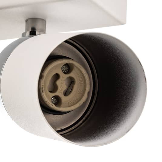 Euluna Deckenstrahler Joker Weiß Silber 6 Fl. Decken Strahler Deckenlampe Lampe B-Ware - 5902693766605