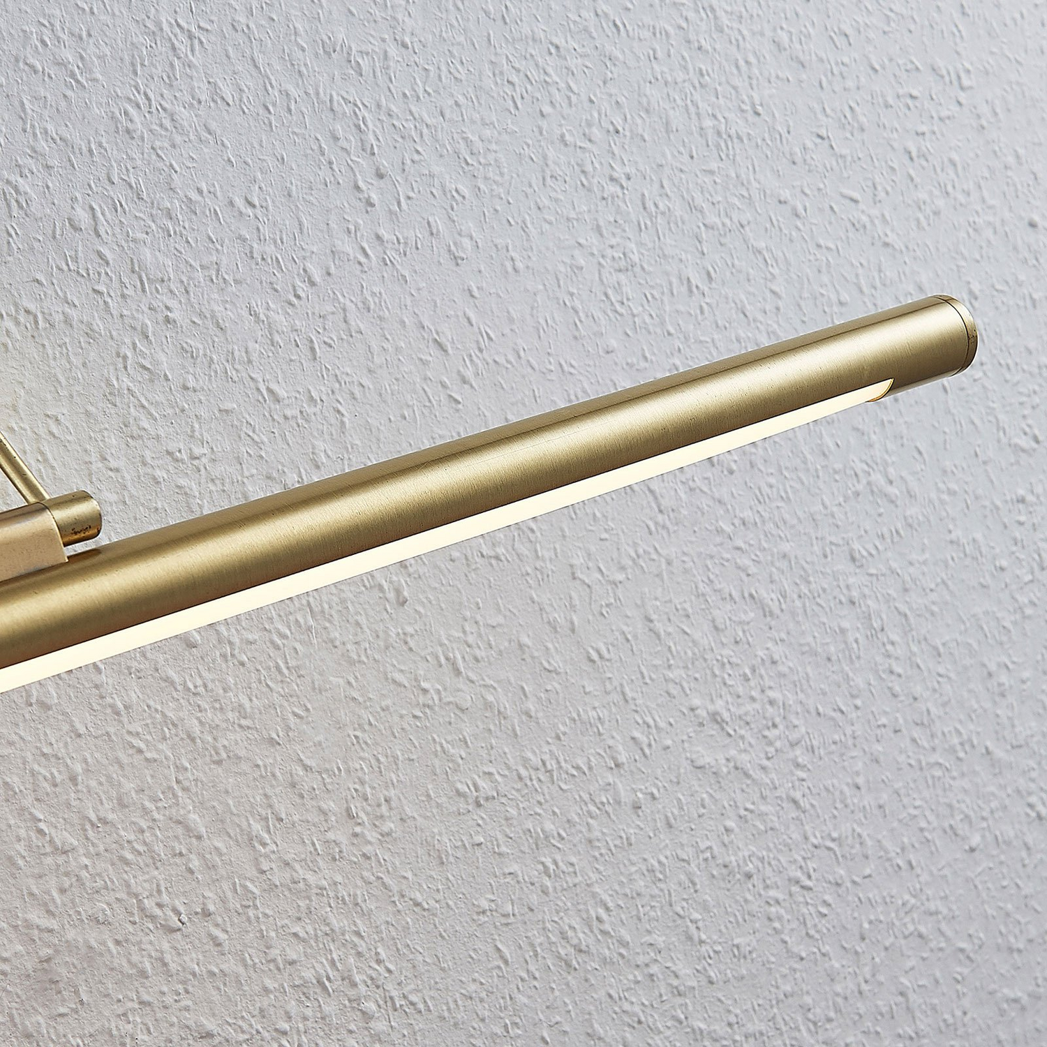 B-Ware Lindby Bilderleuchte Bilderlampe Led Mailine Messing Schalter Wandlampe