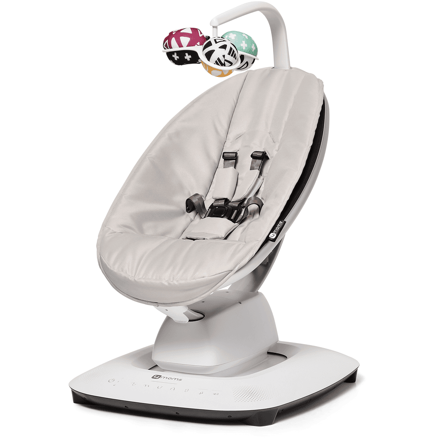 4moms Babywiege Mama Roo Multi Motion Baby Swing Babyschaukel Wiege Classic Grey B-Ware - 817980017740
