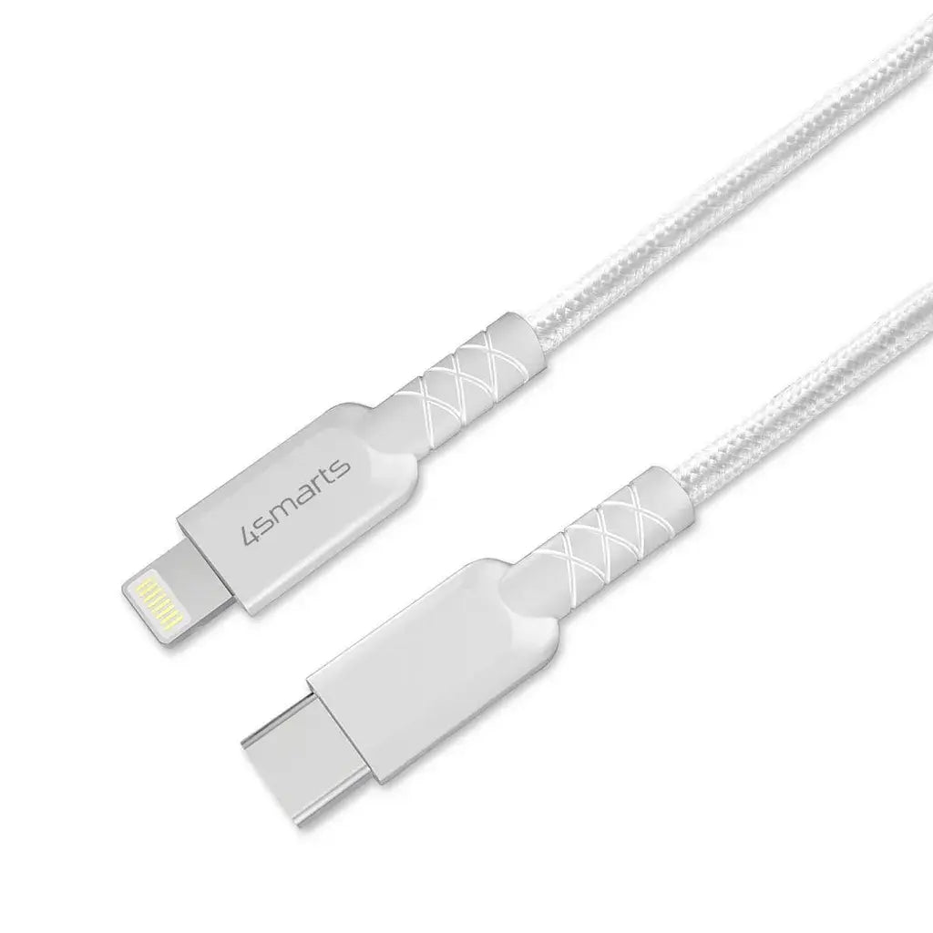 B-Ware 4smarts Schnelllade Set Ladegerät 20 W Lightning Kabel 1,5m I Phone Ladekabel Weiß - 4250774952784