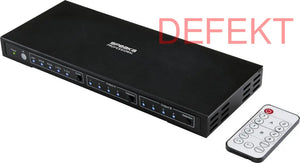 D-Ware Spea Ka Professional 4x2 Port Hdmi Matrix Switch Audio Ports 3840x2160 Defektware